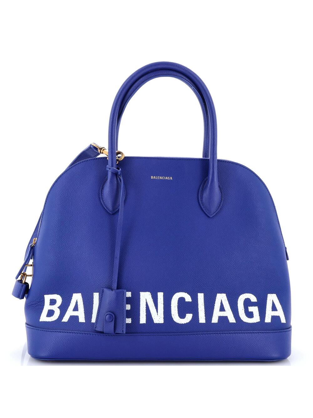 Balenciaga Logo Ville Bag Leather #288862B98B